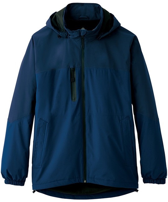 【アイトス】10314　防水防寒ストレッチジャケット（男女兼用）(008ﾈｲﾋﾞｰ-SS)