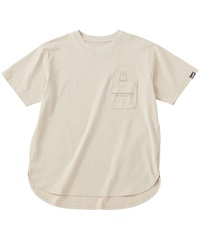 【アイトス】95186　防虫無地プリントTシャツ(002ﾍﾞｰｼﾞｭ-M)