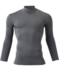 【アタックベース】46615　発熱モックネック(52ﾁｬｺｰﾙ-M)