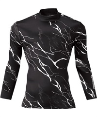 【アタックベース】46615　発熱モックネック(62ﾍﾟｲﾝﾄﾌﾞﾗｯｸ-M)