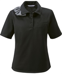 【カーシーカシマ】ESP1033　ポロシャツ　半袖(10ﾌﾞﾗｯｸ-SS)