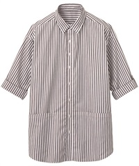 【カーシーカシマ】HSY014　ロングシャツ(510ﾉｰｽﾌﾞﾗｯｸ-S)