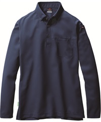 【バートル】715　長袖BDシャツ（ユニセックス）(3ﾈｲﾋﾞｰ-S)