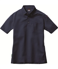 【バートル】717　半袖BDシャツ（ユニセックス）(3ﾈｲﾋﾞｰ-S)