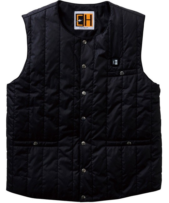 【サンエス】EH32190N　カーボンヒートベスト(ウェア単体）｜軽防寒の通販サイト｜ユニフォームの通販ならUniform World