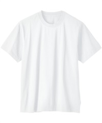 【桑和】5355-63　半袖Tシャツ（胸ポケット無）(0ﾎﾜｲﾄ-SS)