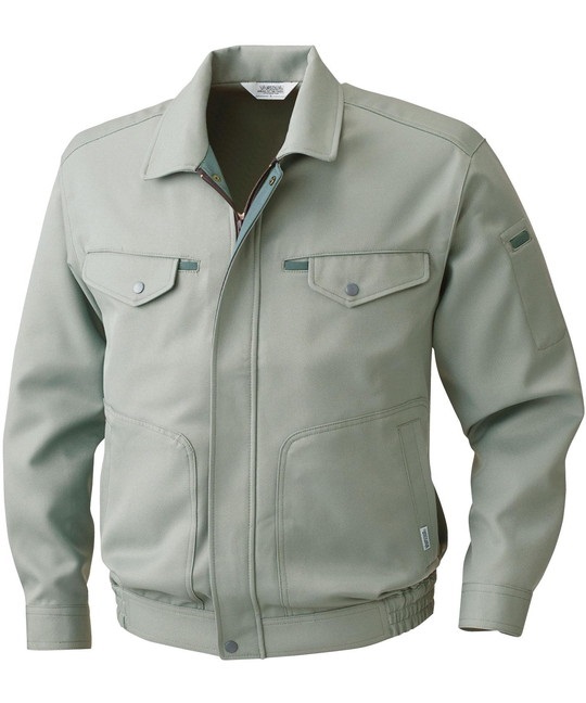 桑和 9513 ツートンブルゾン ケンブリッヂブルー 6L 9513-205-6L 桑和（SOWA） ９５１３ ツートンブルゾン ケンブリッヂブルー ４Ｌ