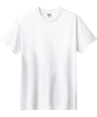 【トムス（Printstar）】00085-CVT　5.6オンス　ヘビーウェイトTシャツ(001ﾎﾜｲﾄ-100)