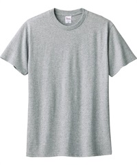 【トムス（Printstar）】00085-CVT　5.6オンス　ヘビーウェイトTシャツ(003杢ｸﾞﾚｰ-100)