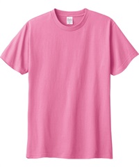 【トムス（Printstar）】00085-CVT　5.6オンス　ヘビーウェイトTシャツ(011ﾋﾟﾝｸ-100)
