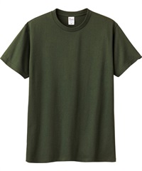 【トムス（Printstar）】00085-CVT　5.6オンス　ヘビーウェイトTシャツ(037ｱｰﾐｰｸﾞﾘｰﾝ-100)