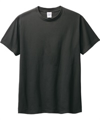 【トムス（Printstar）】00085-CVT　5.6オンス　ヘビーウェイトTシャツ(223ｽﾓｰｸﾌﾞﾗｯｸ-100)