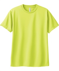 【トムス（glimmer）】00300-ACT　4.4オンス　ドライTシャツ(047蛍光ｲｴﾛｰ-100)