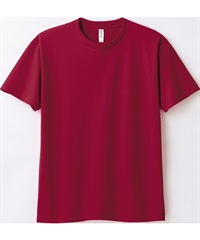 【トムス（glimmer）】00300-ACT　4.4オンス　ドライTシャツ(112ﾊﾞｰｶﾞﾝﾃﾞｨ-100)
