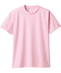 【トムス（glimmer）】00300-ACT　4.4オンス　ドライTシャツ(132ﾗｲﾄﾋﾟﾝｸ-100)