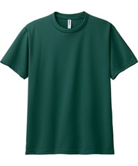 【トムス（glimmer）】00300-ACT　4.4オンス　ドライTシャツ(138ｱｲﾋﾞｰｸﾞﾘｰﾝ-100)
