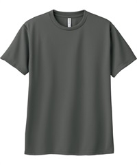 【トムス（glimmer）】00300-ACT　4.4オンス　ドライTシャツ(187ﾀﾞｰｸｸﾞﾚｰ-100)