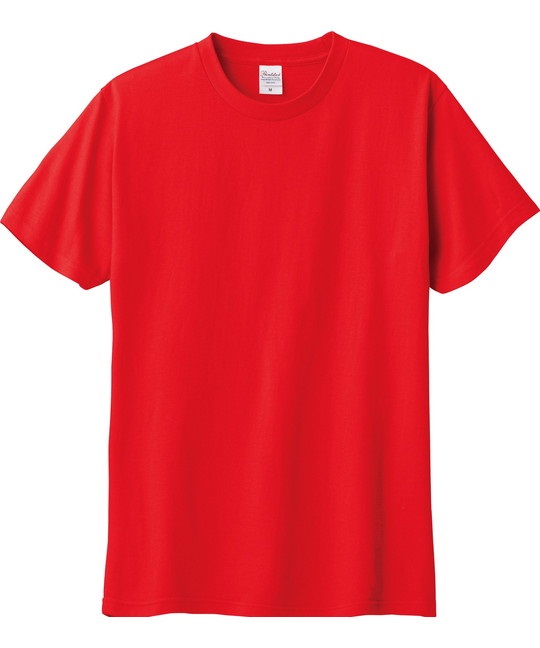 【トムス（Printstar）】00085　5.6オンス　ヘビーウェイトTシャツ(010ﾚｯﾄﾞ-100)