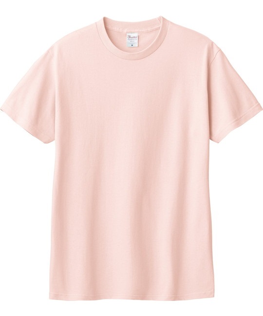 【トムス（Printstar）】00085　5.6オンス　ヘビーウェイトTシャツ(132ﾗｲﾄﾋﾟﾝｸ-100)