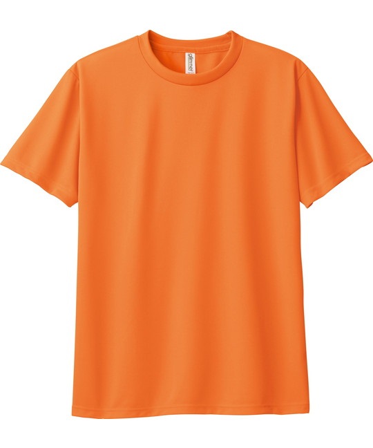 【トムス（glimmer）】00300　4.4オンス　ドライTシャツ(015ｵﾚﾝｼﾞ-100)