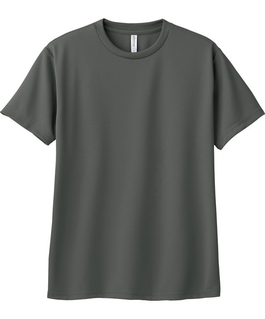 【トムス（glimmer）】00300　4.4オンス　ドライTシャツ(187ﾀﾞｰｸｸﾞﾚｰ-100)