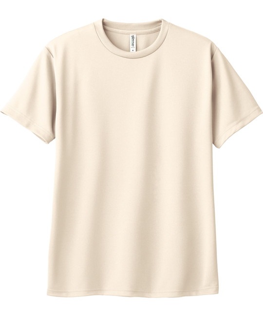 【トムス（glimmer）】00300　4.4オンス　ドライTシャツ(455ﾗｲﾄﾍﾞｰｼﾞｭ-100)