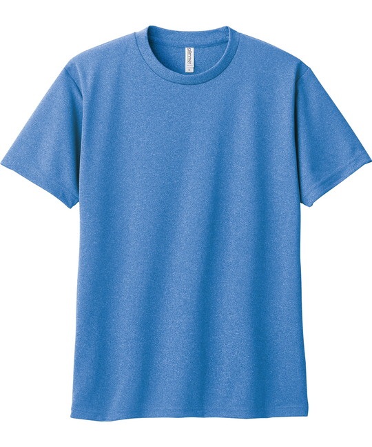 【トムス（glimmer）】00300　4.4オンス　ドライTシャツ(902ﾐｯｸｽﾌﾞﾙｰ-100)