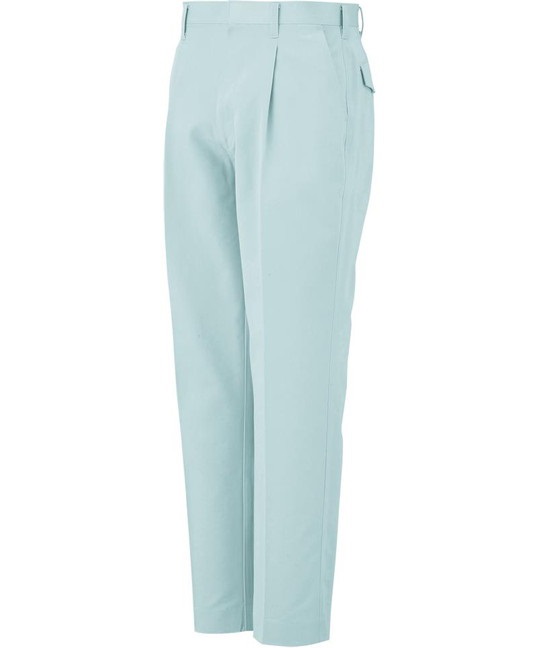 【CO-COS】A-1743　抗菌防臭・防縮ワンタックスラックス(9ﾊﾟｳﾀﾞｰｸﾞﾘｰﾝ-70)