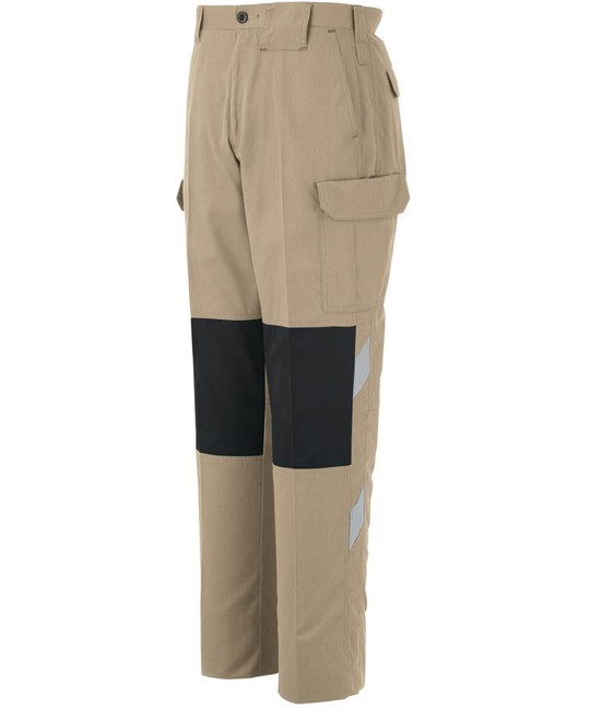 【CO-COS】A-3076　ノータックカーゴパンツ（バイカラータイプ）(14ｶｰｷ-62)