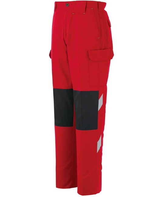 【CO-COS】A-3076　ノータックカーゴパンツ（バイカラータイプ）(20ﾚｯﾄﾞ-62)