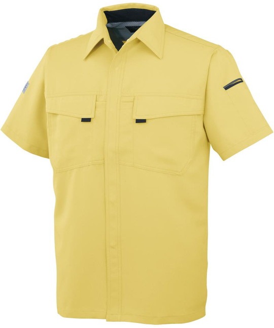 【CO-COS】A-3367　エコ・製品制電　半袖シャツ(4ﾏｽﾀｰﾄﾞ-SS)