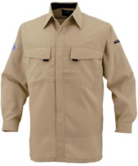 【CO-COS】A-3368　エコ・製品制電　長袖シャツ(2ﾍﾞｰｼﾞｭ-SS)