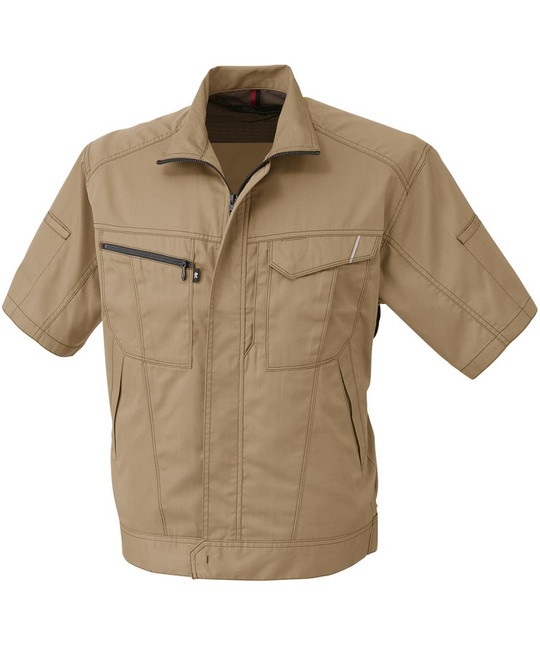 【CO-COS】A-4070　半袖ブルゾン(14ｷｬﾒﾙ-SS)