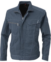 【CO-COS】A-4071　長袖ブルゾン(31ｲﾝﾃﾞｨｺﾞ-SS)