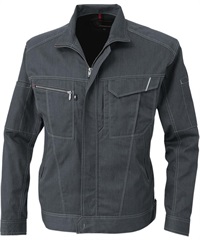 【CO-COS】A-4071　長袖ブルゾン(33ｸﾞﾗﾌｧｲﾄ-SS)