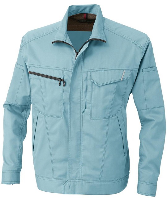 【CO-COS】A-4071　長袖ブルゾン(9ｸﾞﾘｰﾝ-SS)