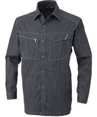 【CO-COS】A-4078　長袖シャツ(33ｸﾞﾗﾌｧｲﾄ-SS)