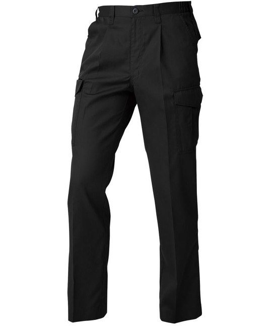 【CO-COS】A-4176　ワンタックカーゴパンツ（脇シャーリングタイプ）(13ﾌﾞﾗｯｸ-SS)