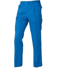 【CO-COS】A-4176　ワンタックカーゴパンツ（脇シャーリングタイプ）(16ｽｶｲﾌﾞﾙｰ-SS)