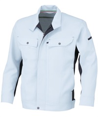 【CO-COS】A-5170　立体カットブルゾン(3ｼﾙﾊﾞｰ-SS)