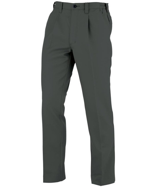 【CO-COS】A-8074　裏綿ワンタックスラックス（脇シャーリングタイプ）(23ﾁｬｺｰﾙ-SS)