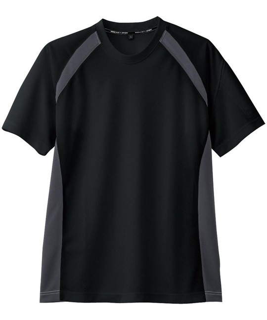 【CO-COS】AS-627　半袖Ｔシャツ(13ﾌﾞﾗｯｸ-SS)