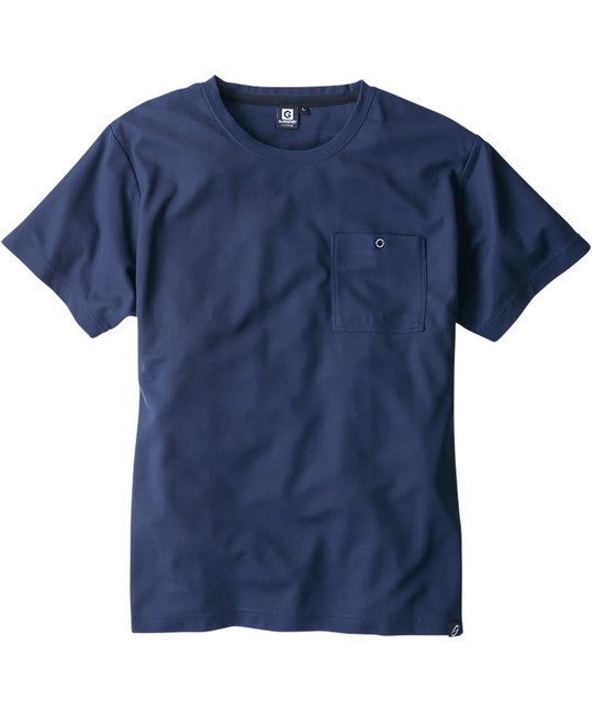 【CO-COS】G-737　ニオイクリア　消臭半袖Ｔシャツ(1ﾈｲﾋﾞｰ-SS)