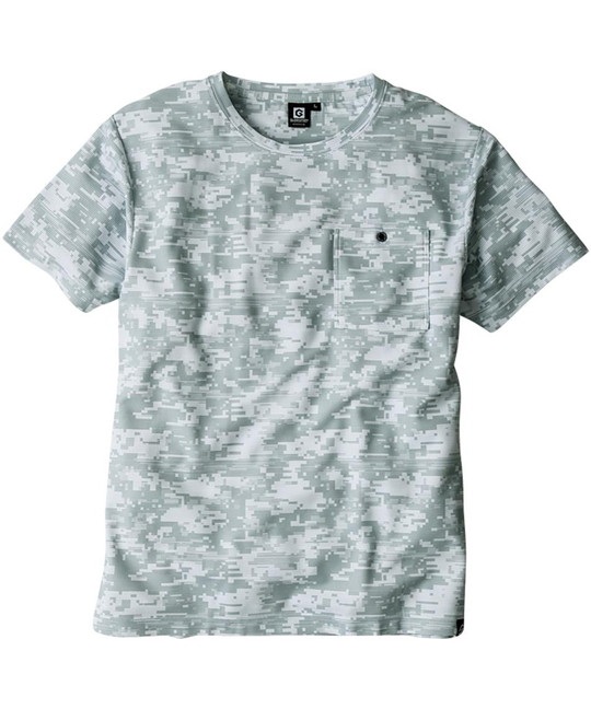 【CO-COS】G-737　ニオイクリア　消臭半袖Ｔシャツ(63ﾃﾞｼﾞｸﾞﾚｰ-SS)