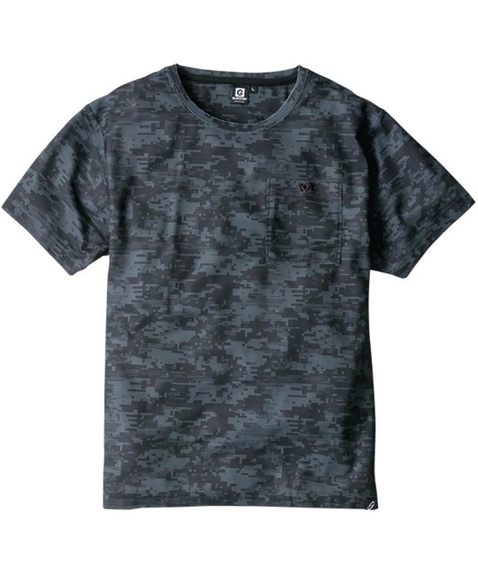 【CO-COS】G-737　ニオイクリア　消臭半袖Ｔシャツ(69ﾃﾞｼﾞｱｰﾐｰ-SS)