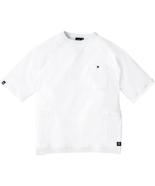 【CO-COS】G-947　５ポケット 半袖Ｔシャツ(0ﾎﾜｲﾄ-SS)