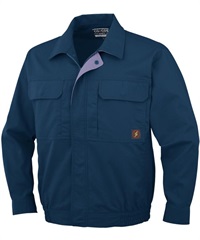 【CO-COS】P-5581　防汚・製品制電　長袖ブルゾン(1ﾈｲﾋﾞｰ-S)
