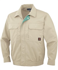 【CO-COS】P-5581　防汚・製品制電　長袖ブルゾン(2ﾍﾞｰｼﾞｭ-S)