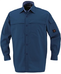 【CO-COS】P-5588　防汚・製品制電　長袖シャツ(1ﾈｲﾋﾞｰ-S)