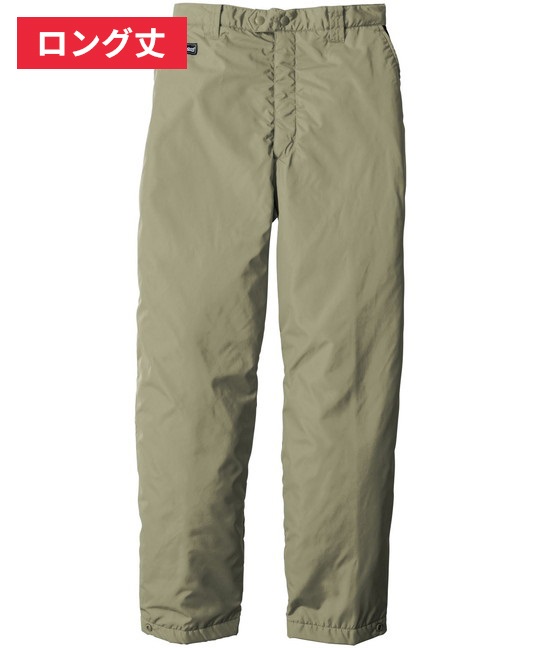 【ビッグボーン】8382　防寒パンツ(20Lｵﾘｰﾌﾞ(ﾛﾝｸﾞ丈)-L)